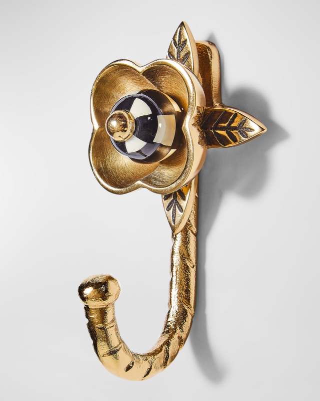 Petal Golden Wall Hook